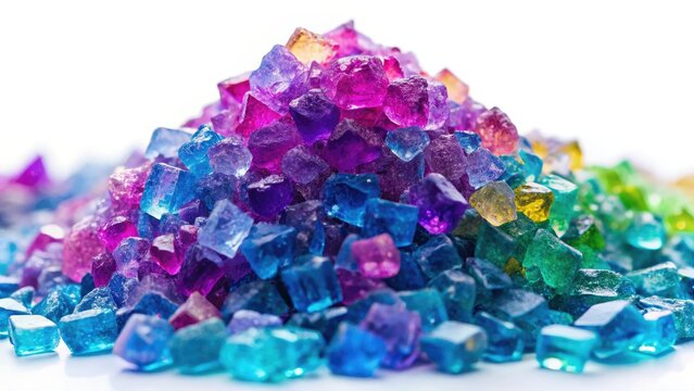 Trisodium Phosphate White Background Stock Photo - High-Resolution Image of TSP Crystals