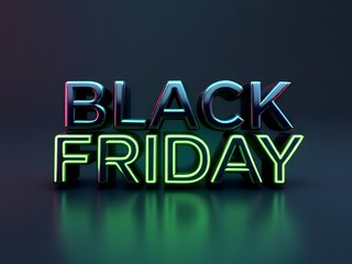 Black friday sale inscription gold letters on design for advertising, banners, leaflets and flyers.