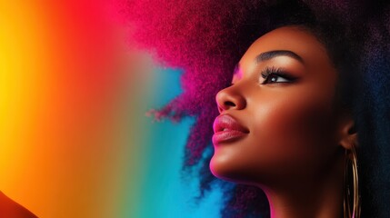 Celebrating the brilliance of female strength and leadership in vibrant hues