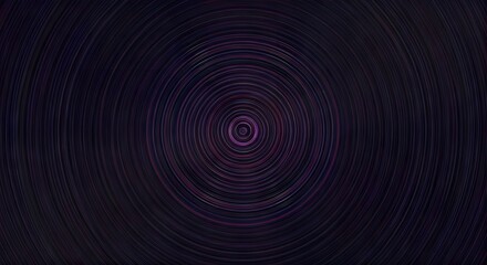 Obraz premium Circular gradient patterns in neon shades resembling a cosmic burst of energy, Ai Generated
