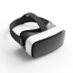 VR Headset Isolated on white Background