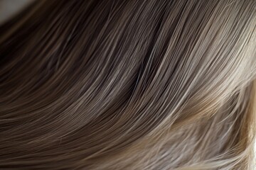 Fototapeta premium Close up shot of a woman's blonde hair, ideal for beauty and lifestyle use