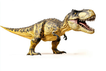 ferocious t rex dinosaur roaring with mouth open