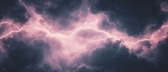 Obraz premium Smoke and lightning overlay creating a dreamy atmosphere with bokeh effect on dark background