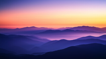 Obraz premium 朝焼けの空を舞うパラグライダーのシルエットと無限の可能性