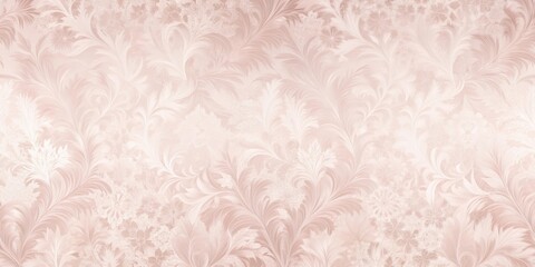 Elegant Blush Pink Floral Swirl Pattern Design Ideal for Wedding Invitations, Romantic Decorations, and Festive Backgrounds