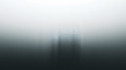 Fototapeta premium A foggy landscape with a mysterious atmosphere.