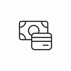 card payments icon sign vector