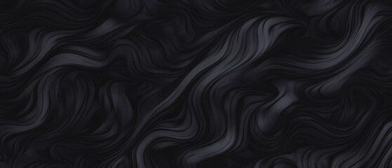 Obraz premium Curved line texture creates a dynamic and organic pattern on a black background