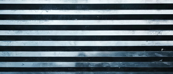 Line texture pattern with horizontal stripes on a calm black background offers a stable appearance