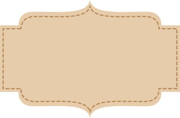 Vintage label illustration 