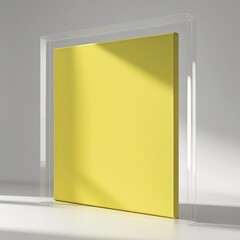 Vibrant yellow leather Premium Italian Lambskin for Crafts