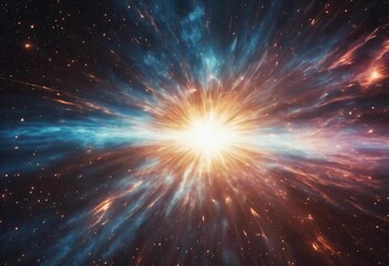 Cosmic Explosion in Deep Space