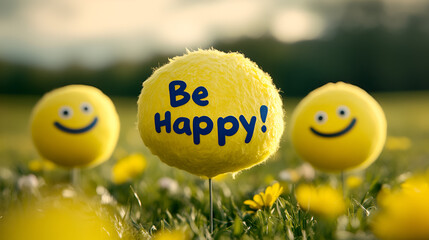 "Be Happy!"


