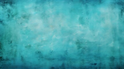 Fototapeta premium Aquamarine background with grunge texture