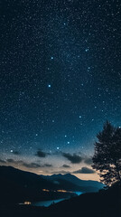 Fototapeta premium Starry sky