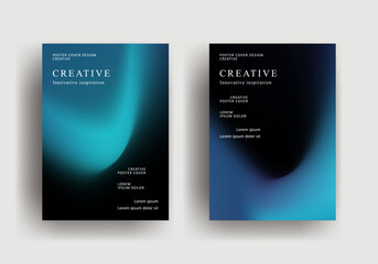 Abstract gradient poster template. Modern Covers Design. fluid gradient background design. Trendy front page design for Banner, Poster, Flyer, Invitation and Annual Report