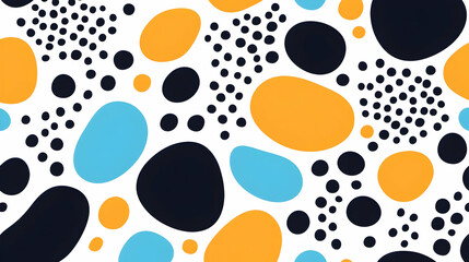 Fototapeta premium Abstract colorful shapes pattern design, background texture for website or print