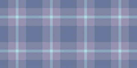 Scrap texture background vector, customer seamless plaid tartan. Sixties pattern check textile fabric in blue and pastel colors.