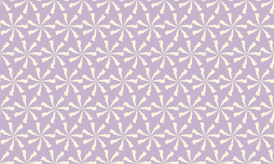 Elegant lavender and cream abstract floral seamless pattern.  Perfect for textile design, wallpaper, website backgrounds, or packaging.