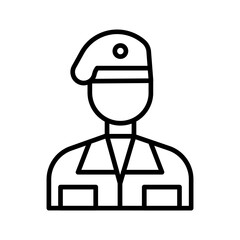 Soldier Vector Icon