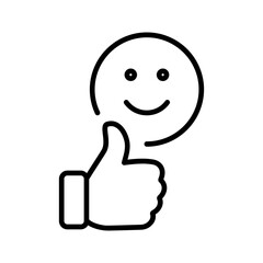 User Satisfaction Vector Icon