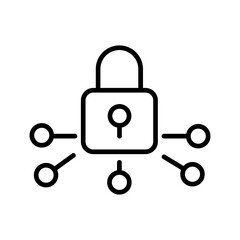 Cyber Attack Vector Icon