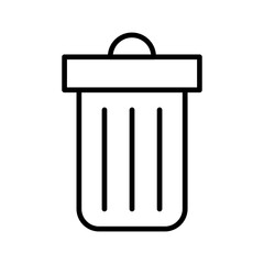 Trash Can Vector Icon