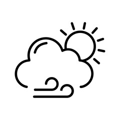 Foggy Conditions Vector Icon