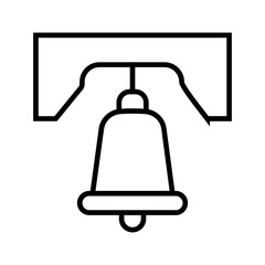 Liberty Bell Vector Icon