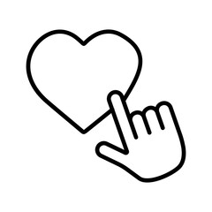 Obraz premium Like Vector Icon