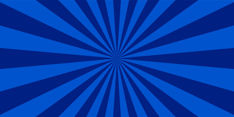 blue background. retro background with rays coloring black blue