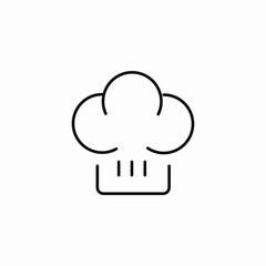 chef hat icon sign vector