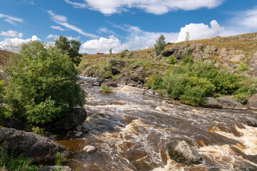 Howler Threshold on the Iset River, Kamensky city district, Sverdlovsk region