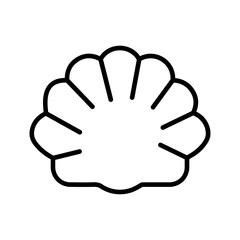 Fototapeta premium Seashell Vector Icon