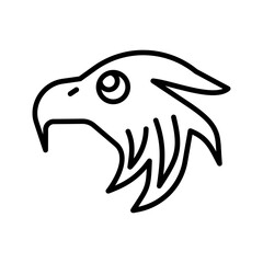 Hawk Vector Icon