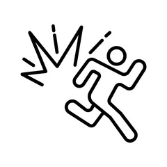 Displaced People Vector Icon