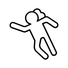 War Victim Vector Icon