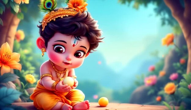 Little Krishna Animation