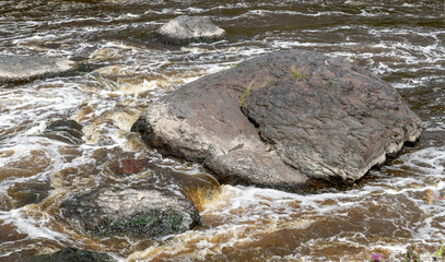 Howler Threshold on the Iset River, Kamensky city district, Sverdlovsk region