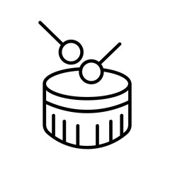 Drum Vector Icon