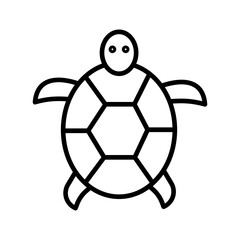 Fototapeta premium Turtle Vector Icon