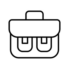 Teacher Bag Vector Icon