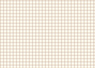 チェック柄のシンプルでシームレスなパターン背景 ブラウン/ベージュ