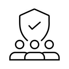 Security Team Vector Icon