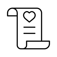 Shopping Wishlist Vector Icon