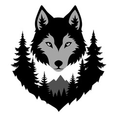 vector image of a dog