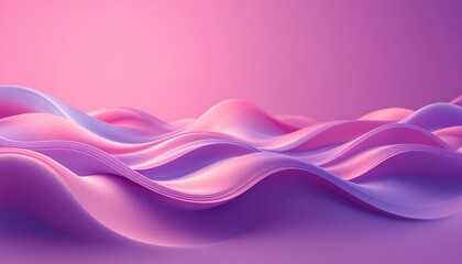 Pink purple waves abstract background, design element