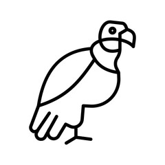 Vulture Vector Icon