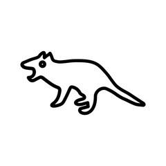 Tasmanian Devil Vector Icon